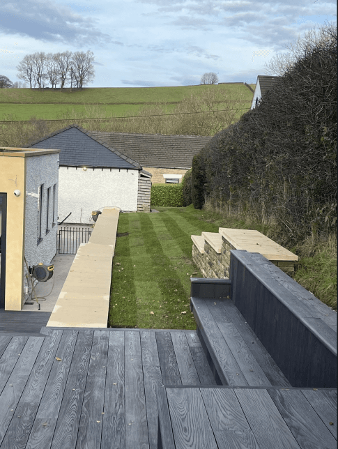 Garden maintenance and landscaping work