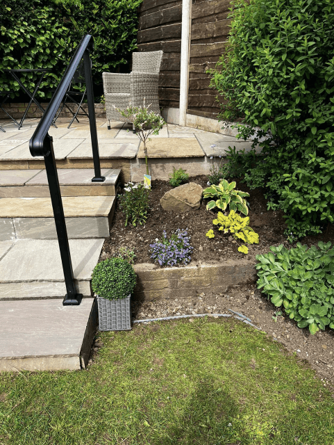 Garden maintenance and landscaping work