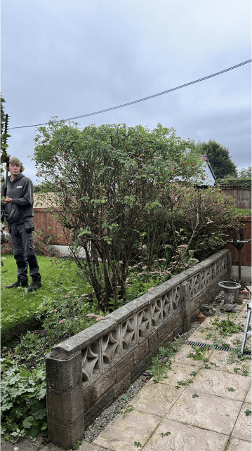 Garden maintenance work in Greater Manchester