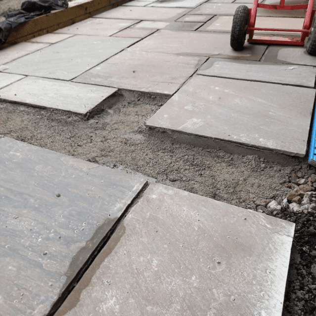 Paving and slabbing work in Greater Manchester