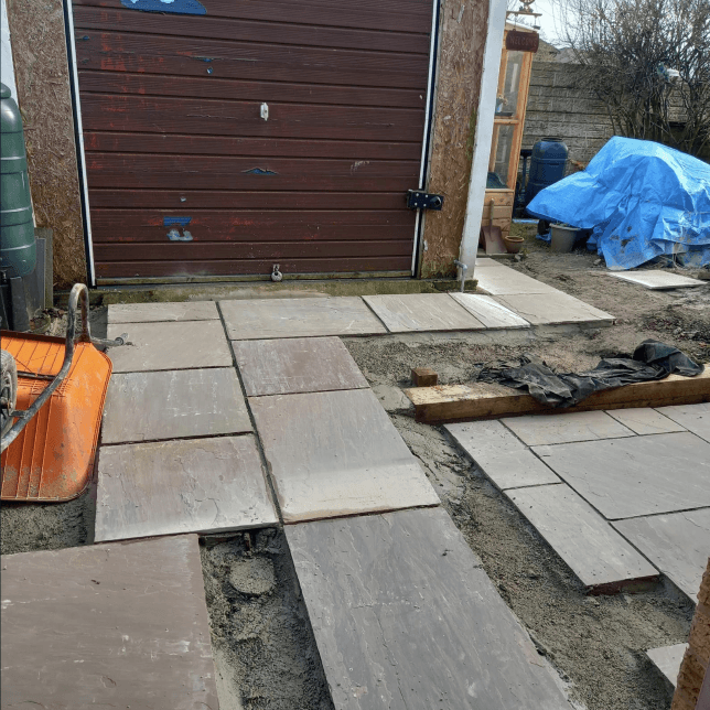 Paving and slabbing work in Greater Manchester