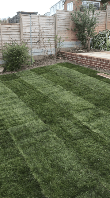 Turfing work in Greater Manchester