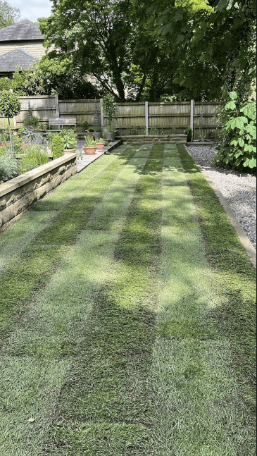 Turfing work in Greater Manchester