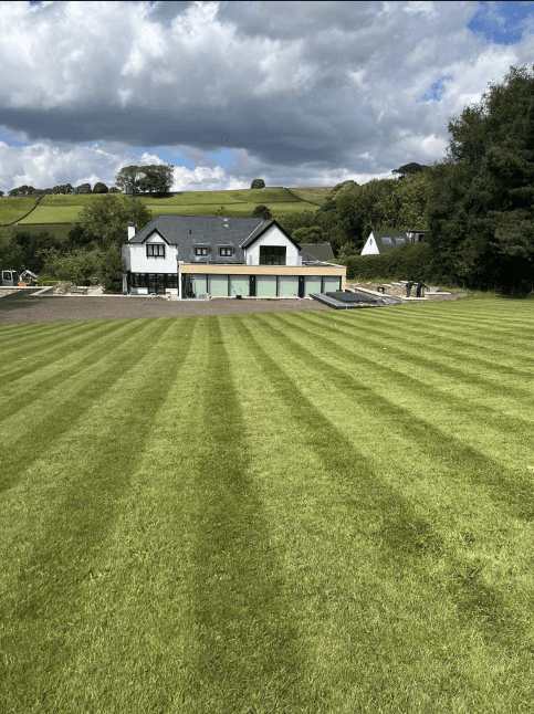 Turfing work in Greater Manchester